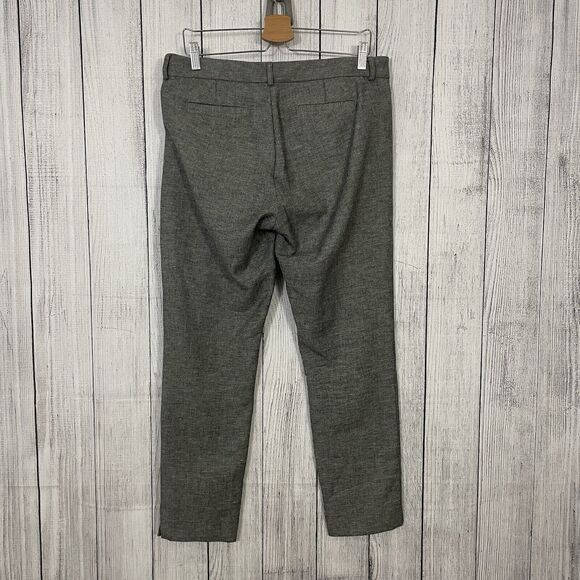 Kut from the Kloth Women's Size 10 Gray Cotton Blend Work Dress Trousers Pants - Picture 8 of 8